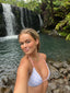 “Leslie” Top (Reversible) - Tequila Swim