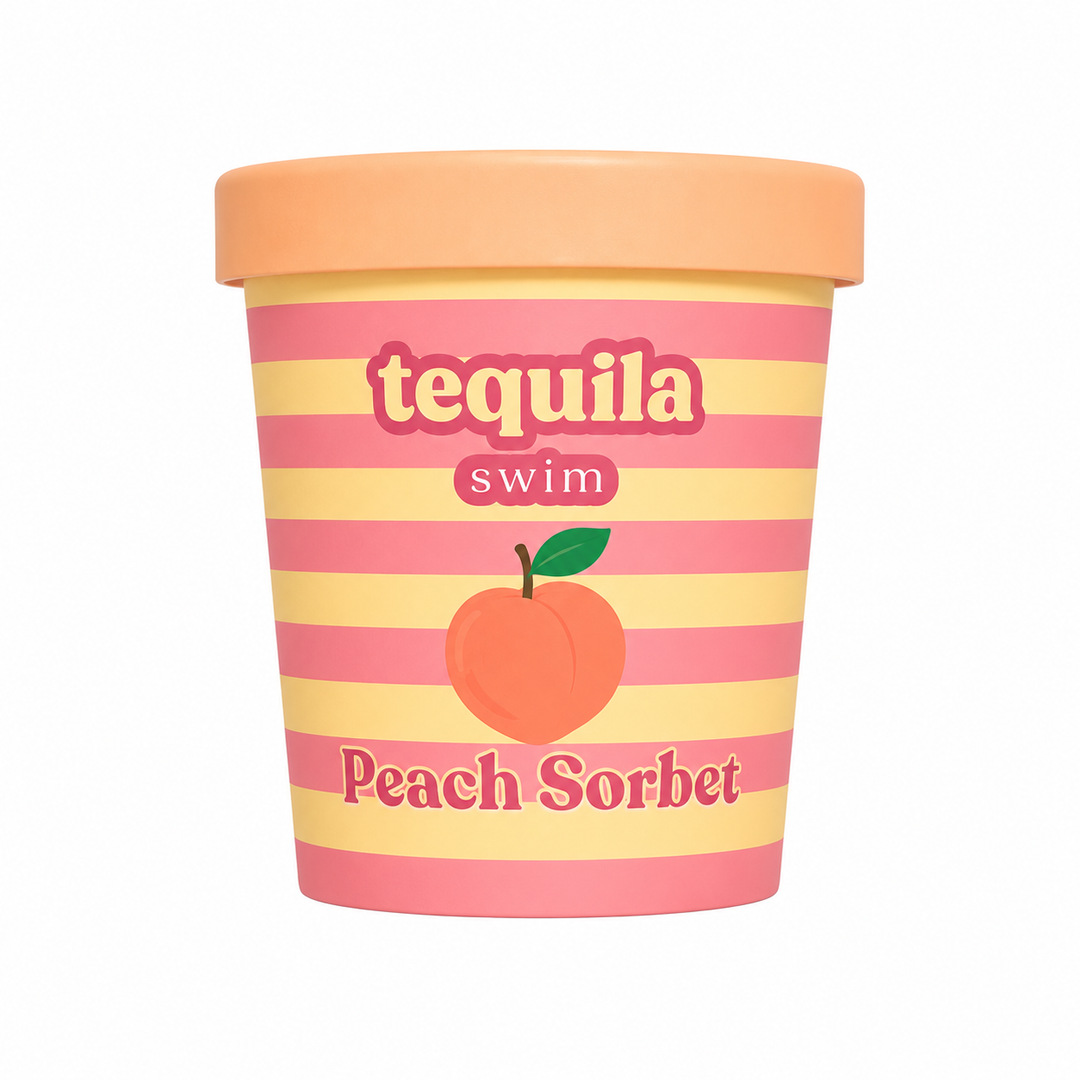 "McKenna" Thong Bottom - Peach Sorbet