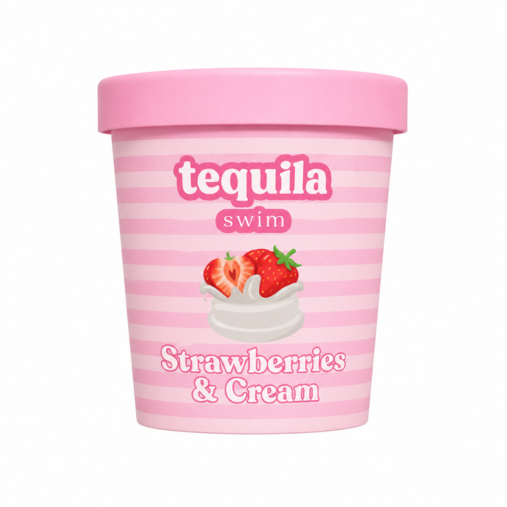 "McKenna" Top - Strawberries &amp; Cream