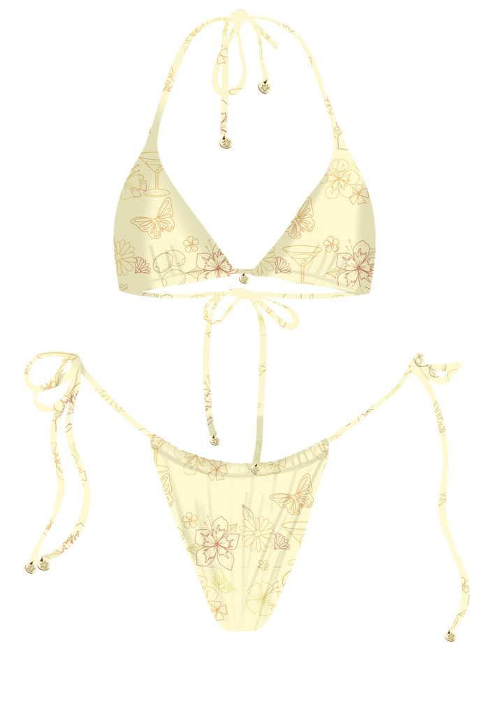 "Ellie" Triangle Top - Tequila Swim