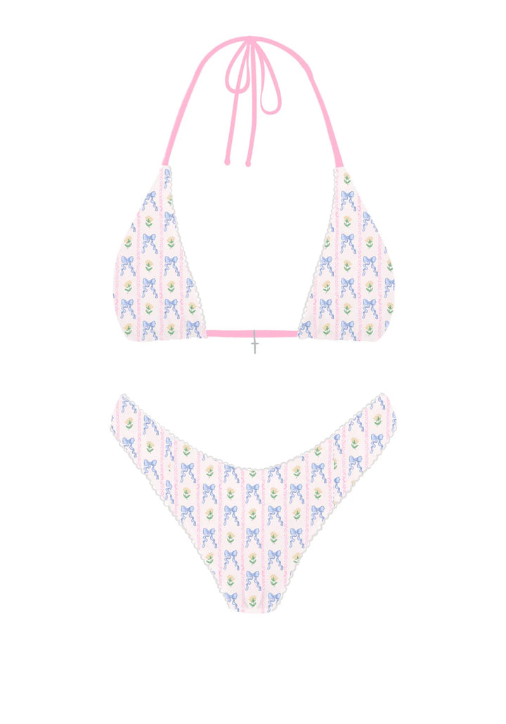 Tequila Swim Leslie Cheeky Bottom in reversible Prairie Girl/Gma&
