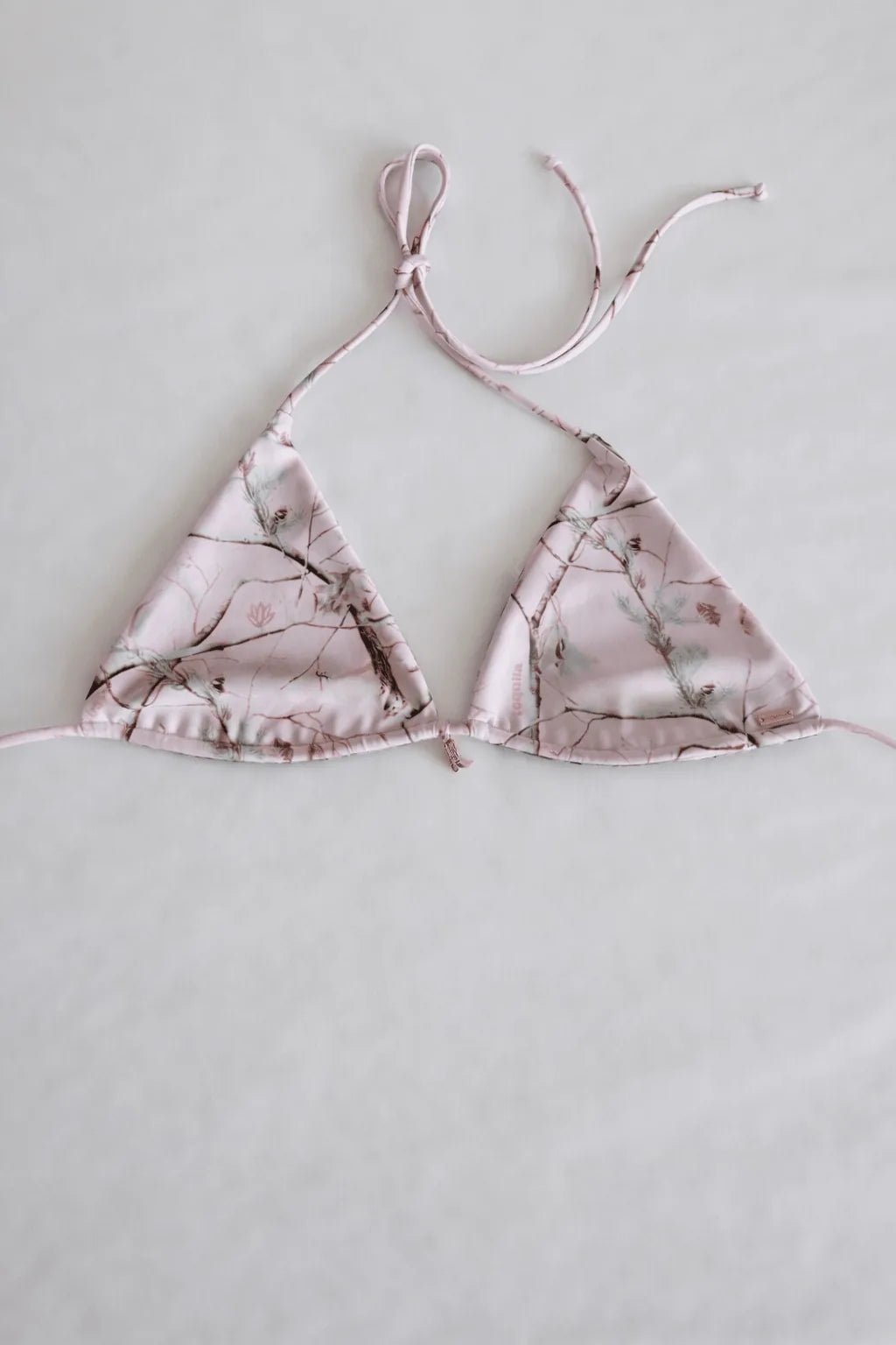 Tequila Swim Leslie String Top in reversible Camo Crush/Mabel – women&