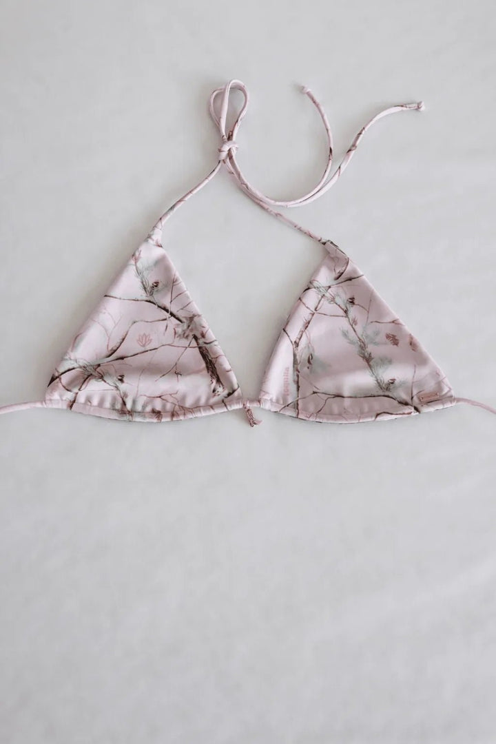 Tequila Swim Leslie String Top in reversible Camo Crush/Mabel – women&