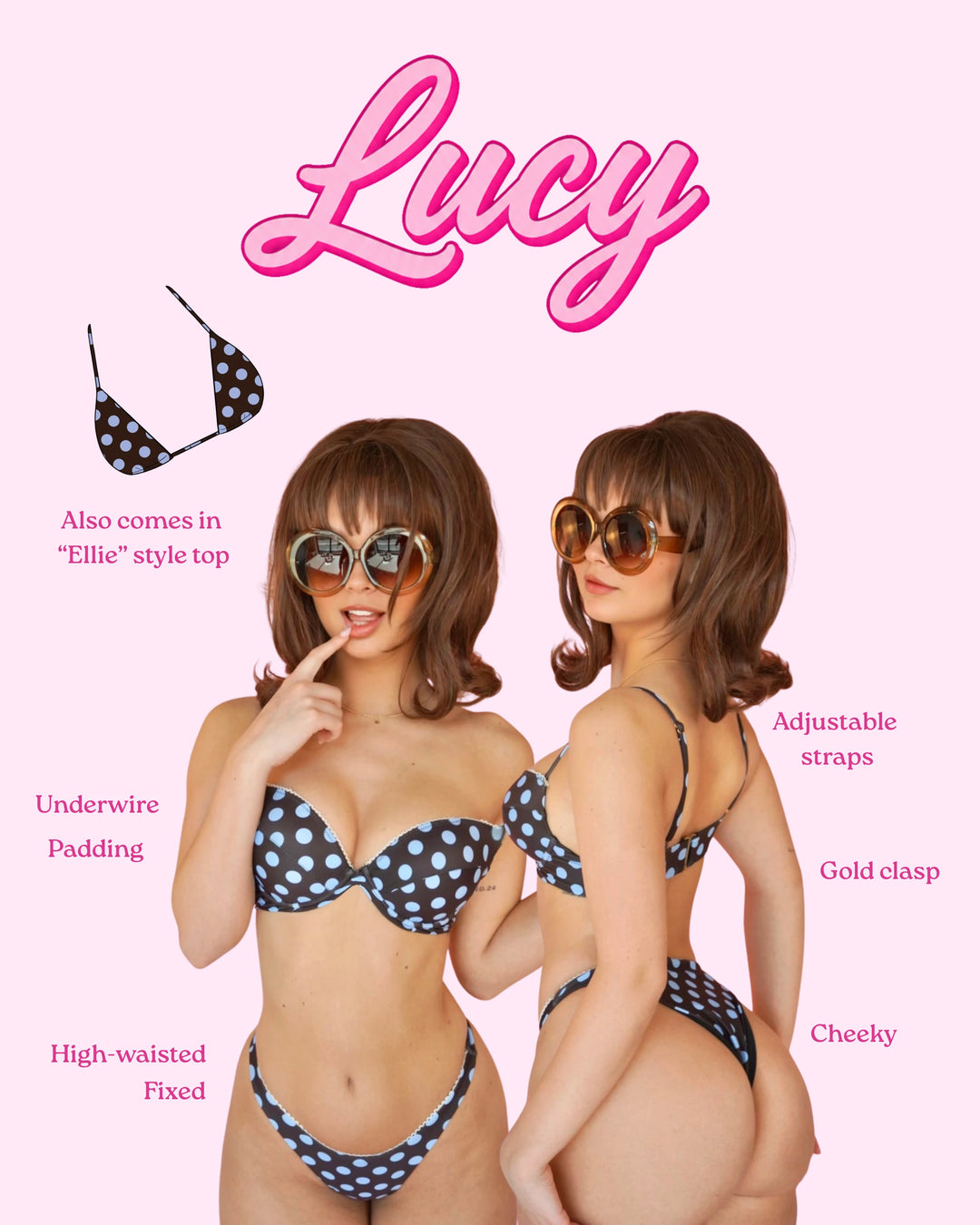 Tequila Swim Lucy Bikini Set in Indio