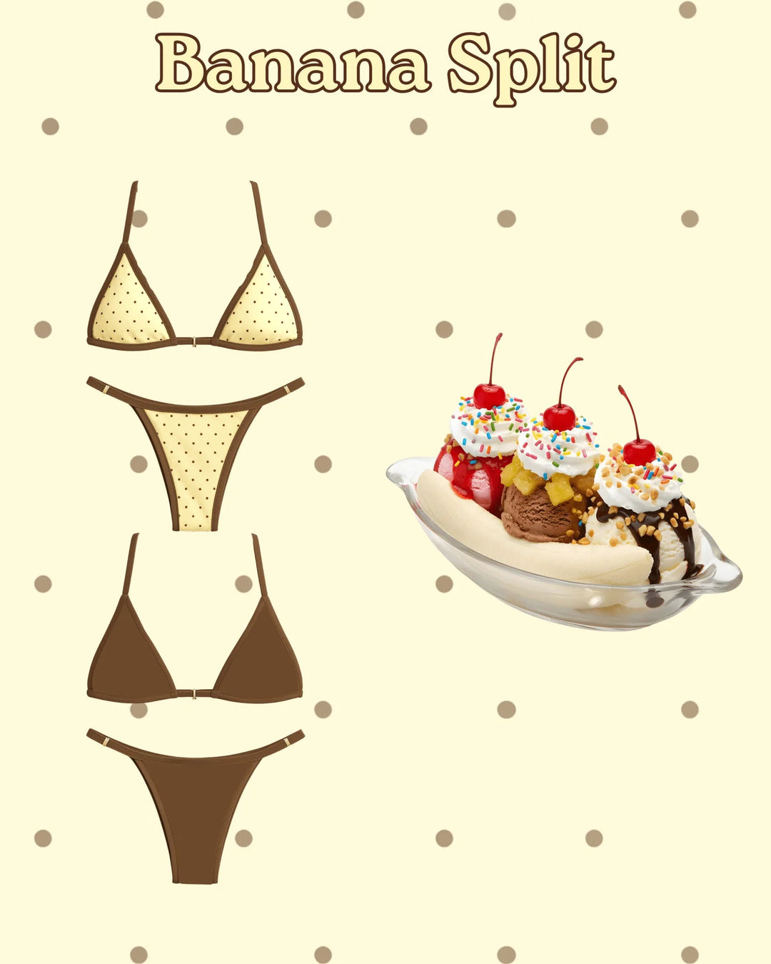 Tequila Swim McKenna Bikini Set in Banana Split – women&