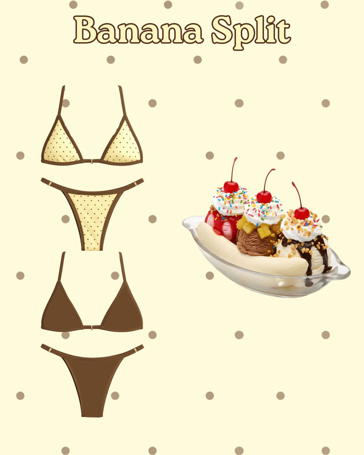 Tequila Swim McKenna Bikini Set in Banana Split – women&