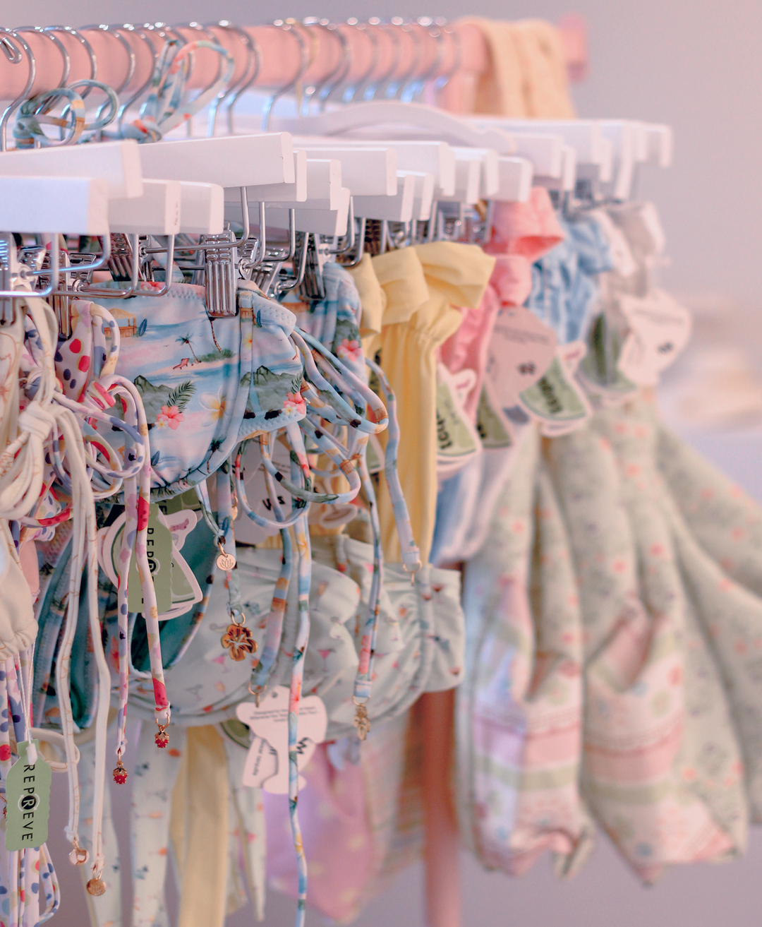 A Rack of Tequila Swim bathing suits
