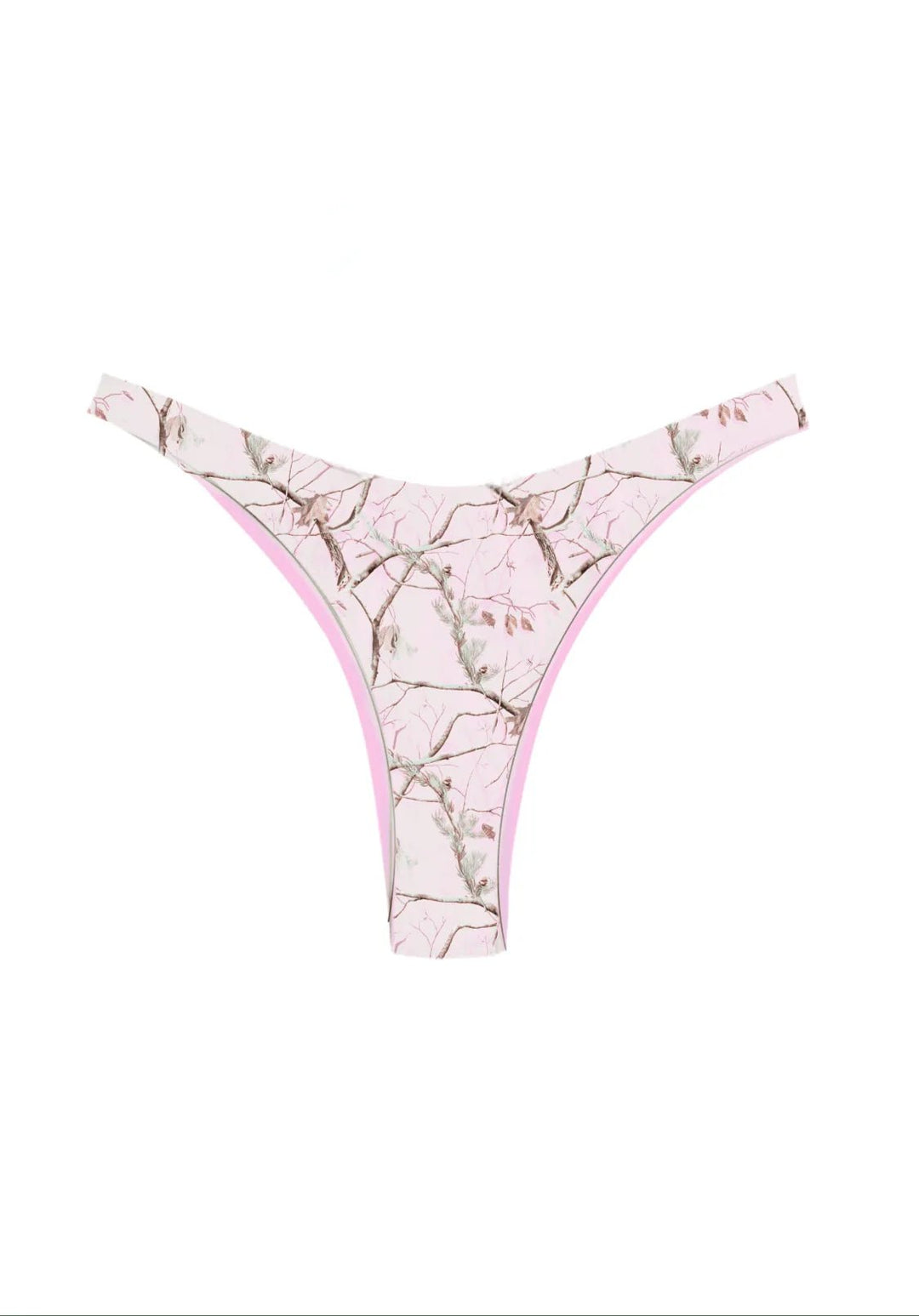 Tequila Swim Zoe Thong Bottom in Camo Crush – women&