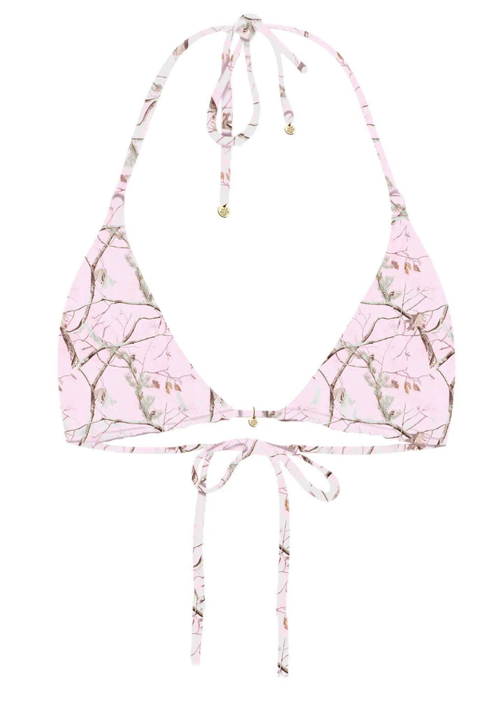Tequila Swim Zoe String Top in Camo Crush – women&