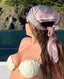 "Ariel" Shell Ruched Top - Tequila Swim