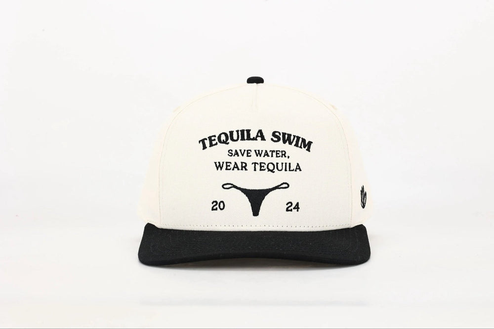 Black n White Hat - HAT - BNW - OS - Tequila Swim