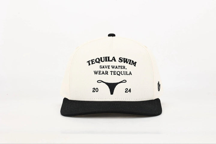 Black n White Hat - HAT - BNW - OS - Tequila Swim