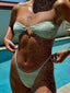 “Brooklyn” Bandeau Top - Tequila Swim