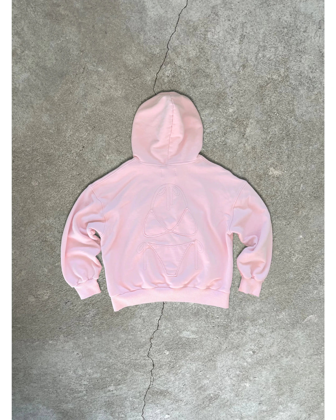 Bunny Hug Hoodie - BUNNY-PINK-TOP-S - Tequila Swim
