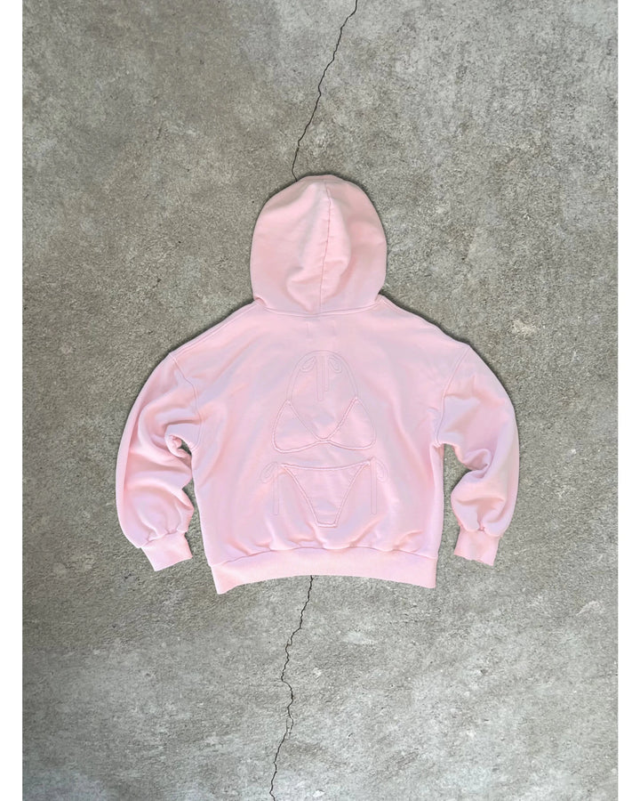 Bunny Hug Hoodie - BUNNY-PINK-TOP-S - Tequila Swim