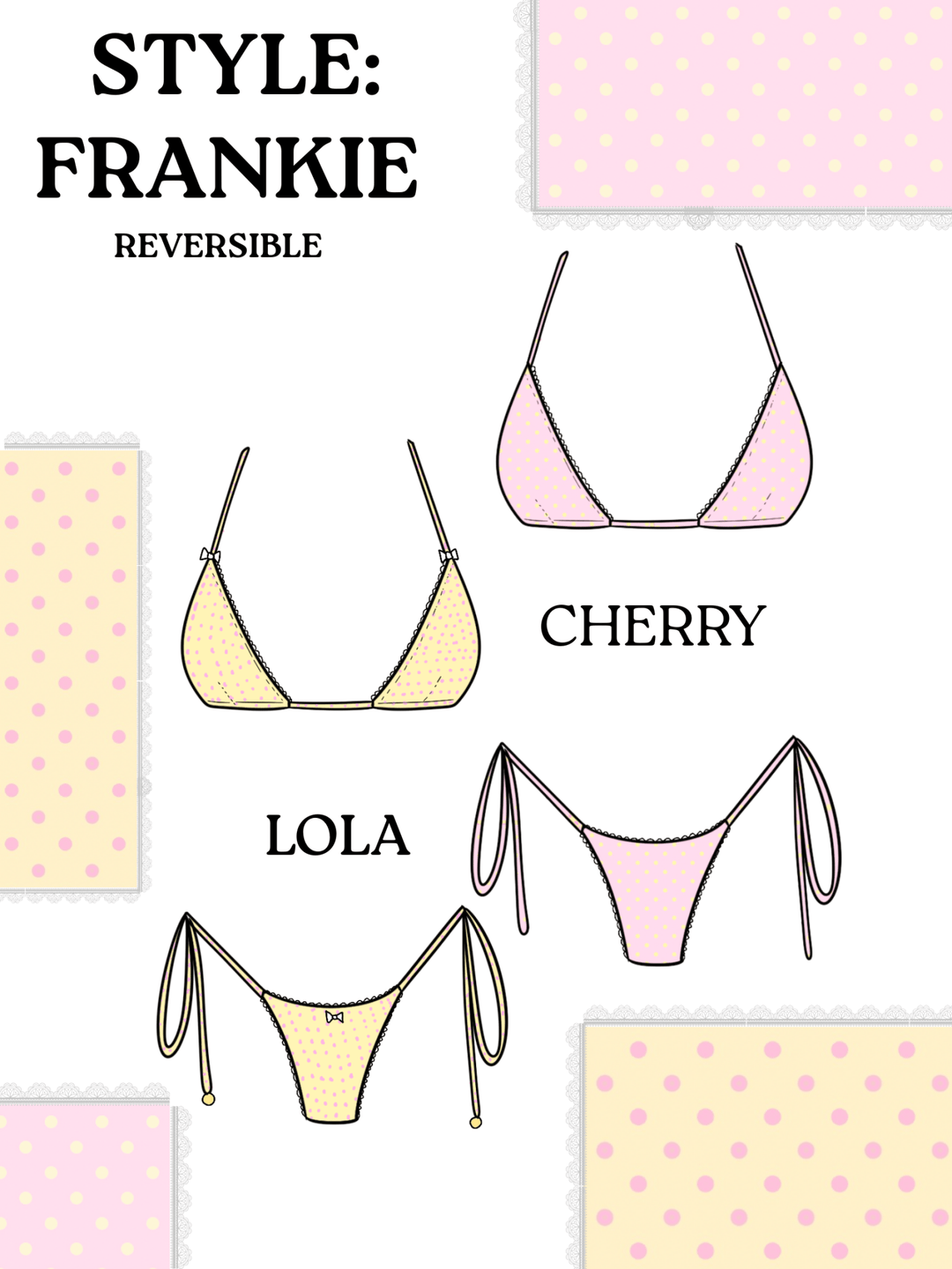 “Frankie” Bottoms - FRA - BOT - LOL - XS - Tequila Swim
