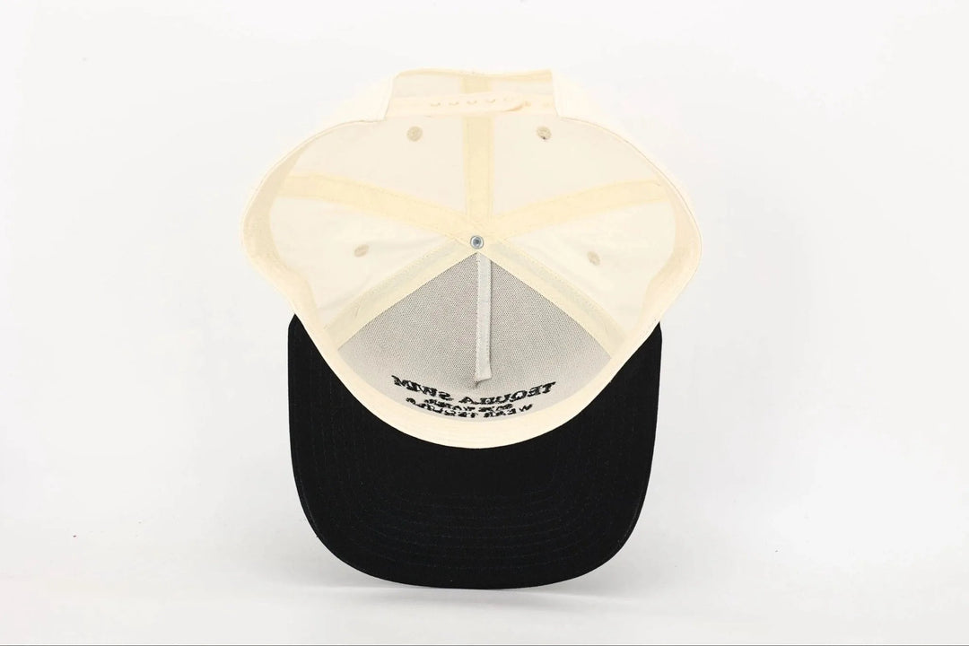 Black n White Hat - HAT-BLACKWHITEB-OS - Tequila Swim